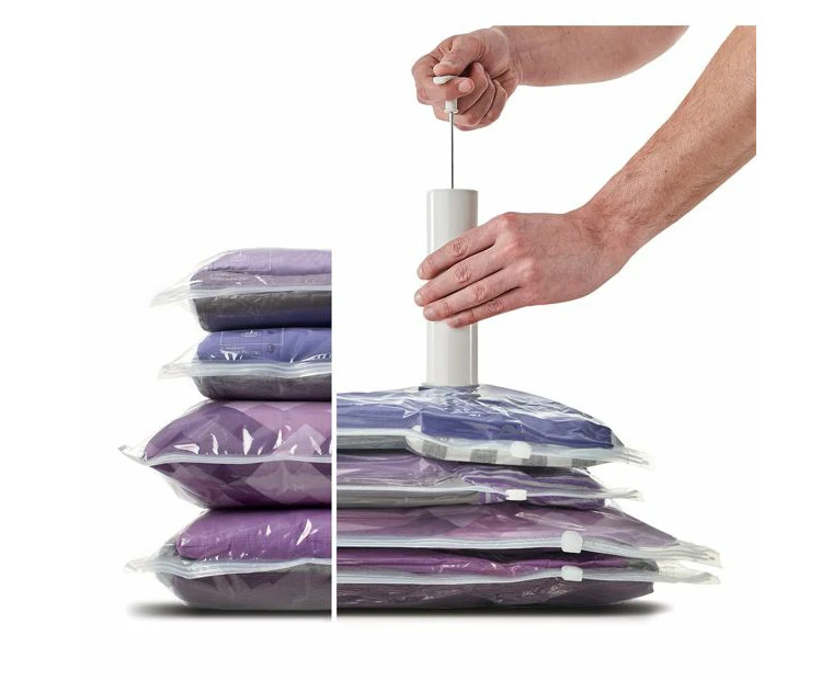 Large Space Bags Combo with Pump, 4 Pack - Anko