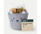 Cat Toy Basket, 12 Pack - Anko