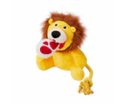 Pet Toy Pull Rope Lion - Anko - Yellow
