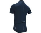 DECATHLON VAN RYSEL RC500 Short-Sleeved Road Cycling Jersey - Navy Blue