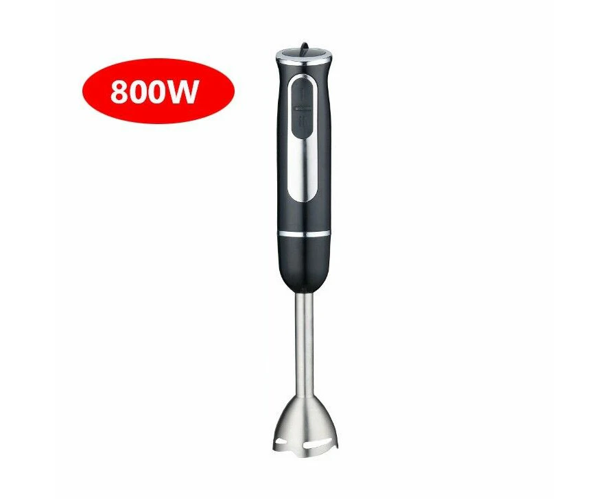 800W Stainless Steel Portable Stick Hand Blender Mixer Food Processor