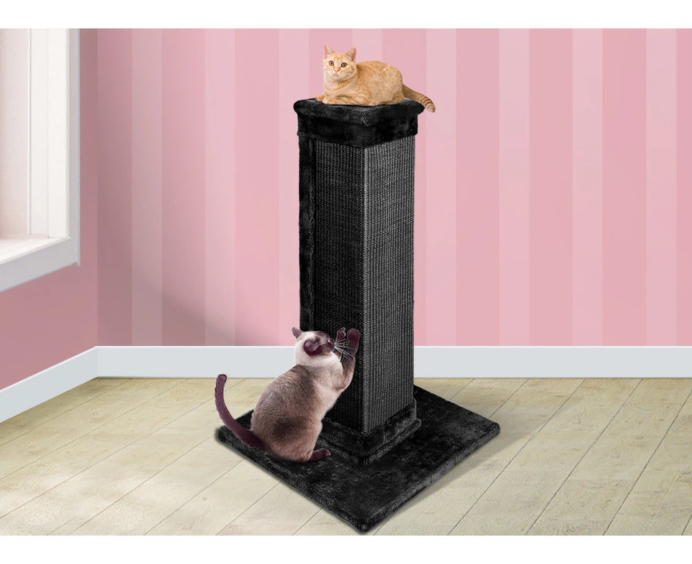 BEASTIE Cat Tree Scratcher Tower Scratching Post Condo House Furniture Wood 92cm