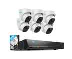 Reolink 8 Channel 8MP PoE Outdoor Security Camera System RLK8-820D4-A