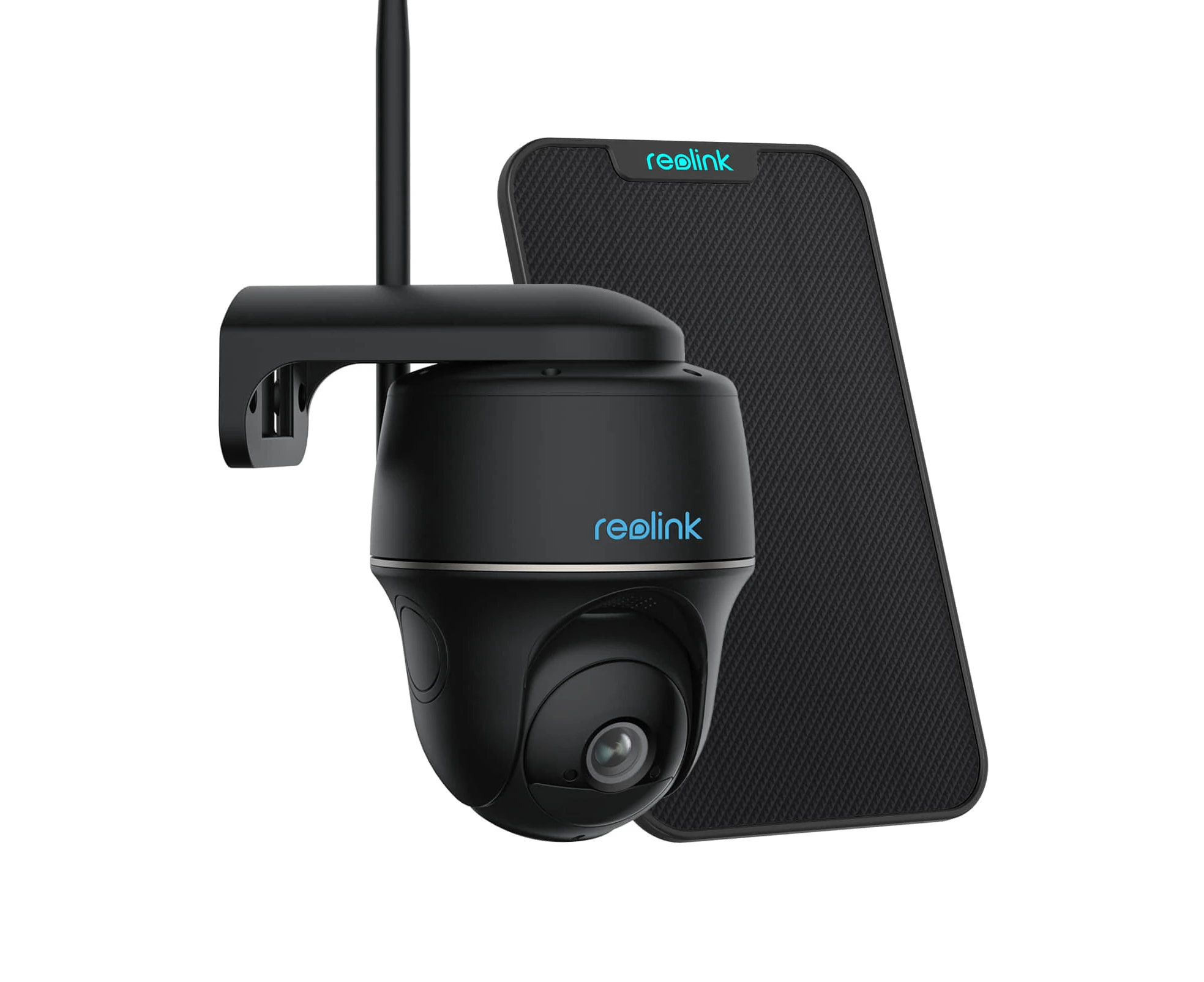 Reolink Security Camera Wireless Outdoor PTZ Argus PT with Solar Panel (Black)