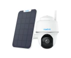 Reolink Wireless Security Camera Outdoor PTZ Argus PT with Solar Panel