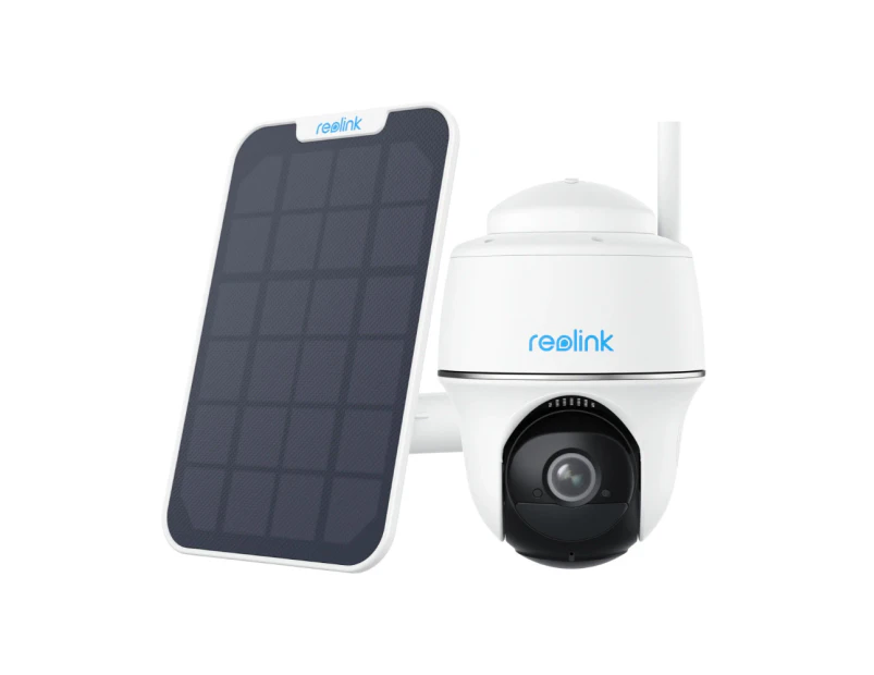 Reolink Wireless Security Camera Outdoor PTZ Argus PT with Solar Panel