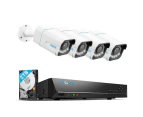 Reolink 8CH 4K PoE Outdoor Security Camera System with Spotlight RLK8-811B4-A