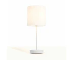 Delia Table Lamp - Anko - White