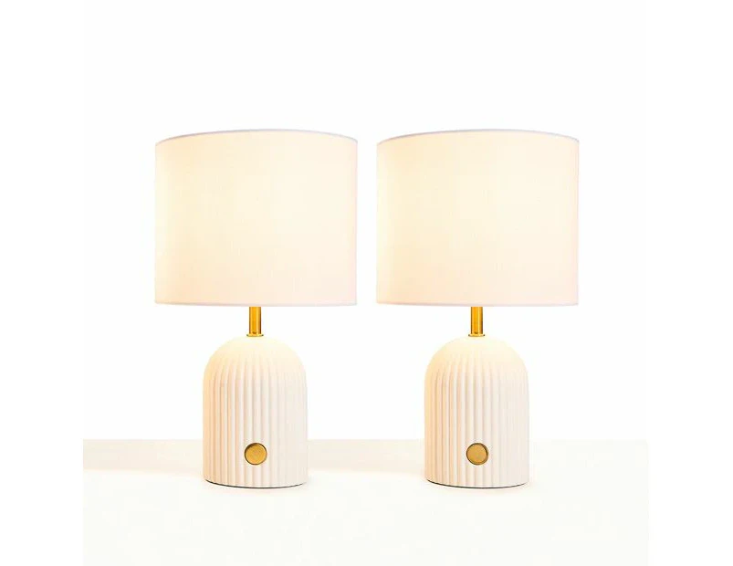 Rowie Touch Lamps, 2 Pack - Anko