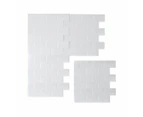 Self Adhesive 3D Tiles, 5 Pack - Anko