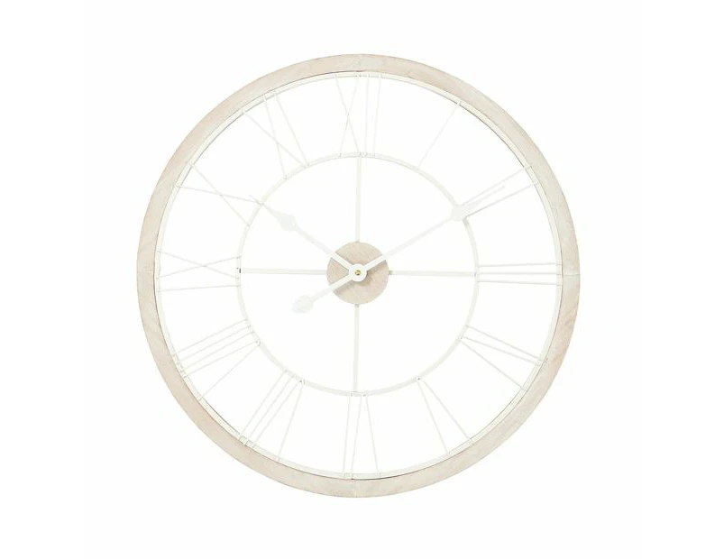 Hamptons Clock - Anko - White