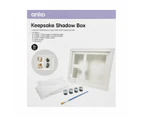 Keepsake Shadow Box Set - Anko - White