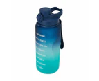 Daily Intake Drink Bottle with Flip Lid - Anko