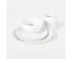 Dinner Set, 24 Pieces - Anko - White