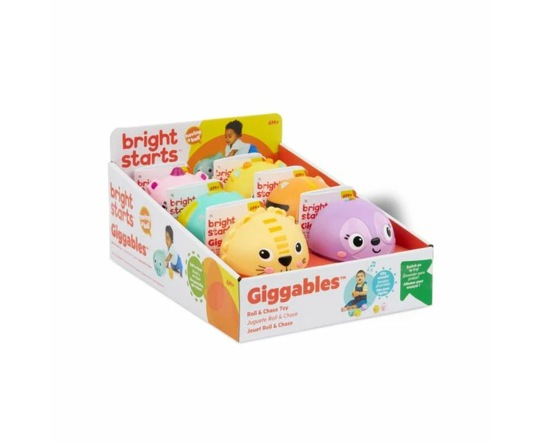 Bright Starts Giggables Roll and Chase Toy - Assorted