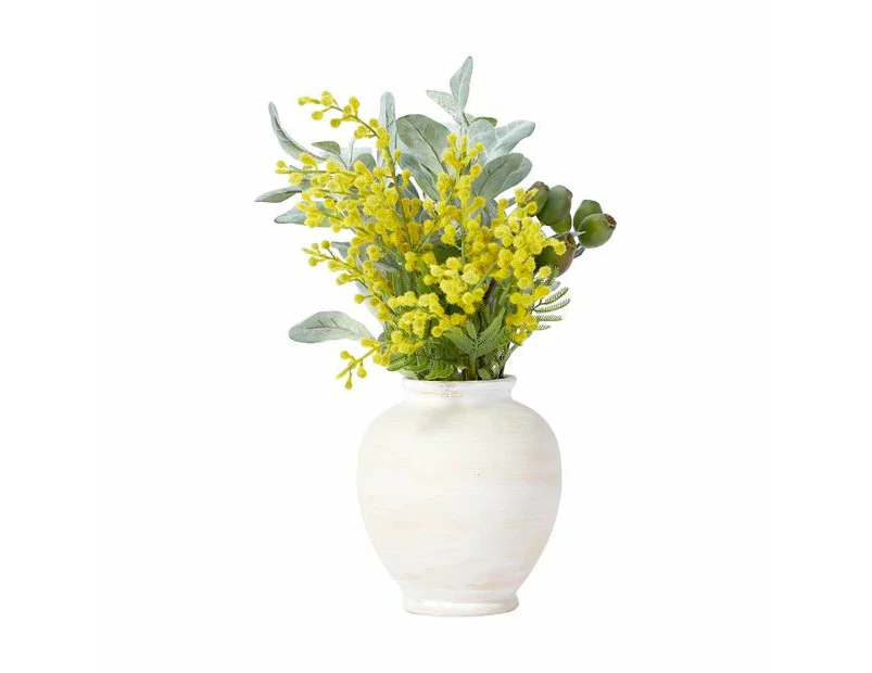 Artificial Wattle in Vase  - Anko - Multi