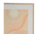 Framed Canvas - Anko - Gold