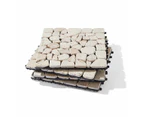 Stone Decking Tiles, 4 Pack - Anko