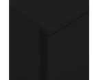 vidaXL Mobile File Cabinet Black 39x45x60 cm Steel