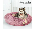 Pawz Pet Bed Memory Foam Dog Donut Calming Nest Fluffy Plush Kennel Soft Warm