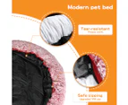 Pawz Pet Bed Memory Foam Dog Donut Calming Nest Fluffy Plush Kennel Soft Warm