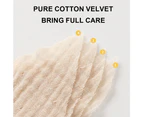 6pcs newborn baby cotton gauze saliva towel 4-layer U-shaped bib pad towel small bib