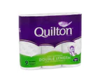 Quilton Floral Double Length Toilet Tissue 3ply 9 Pack x 6