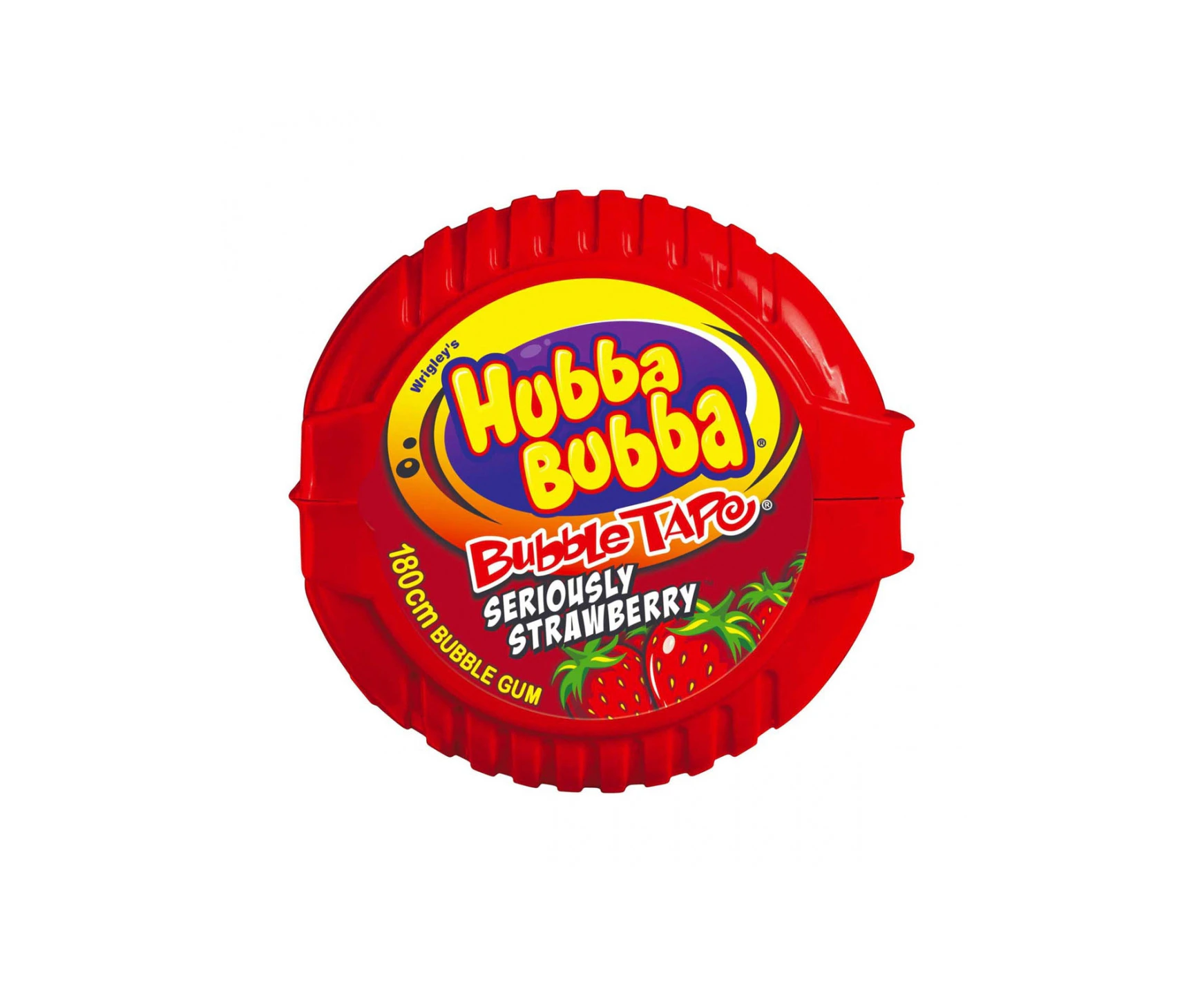 Wrigley Hubba Bubba Bubble Tape Strawberry x 12