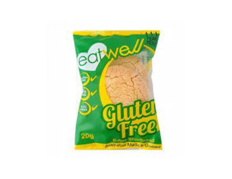 Eatwell Biscuits Twin Butter Shortbread Gluten Free 100 X 20gr Carton