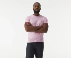 Lacoste Men's Short Sleeve Crew Neck Tee / T-Shirt / Tshirt - Albizia Pink