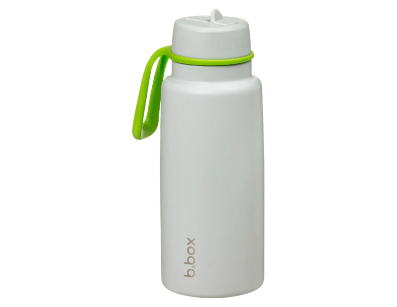 b.box 1L Flip Top Insulated Drink Bottle - Lime Time