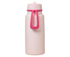 b.box 1L Flip Top Insulated Drink Bottle - Pink Paradise