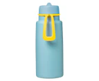 b.box 1L Flip Top Insulated Drink Bottle - Pool Side