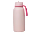 b.box 1L Flip Top Insulated Drink Bottle - Pink Paradise