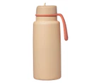 b.box 1L Flip Top Insulated Drink Bottle - Melon Mist