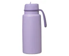 b.box 1L Flip Top Insulated Drink Bottle - Lilac Love