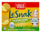 3 x Uncle Tobys Le Snak Cheddar Cheese 6-Pack