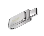 SanDisk 64GB Ultra Dual Luxe USB 3.1 Type-C and Type-A Flash Drive [SDDDC4-064G-G46]