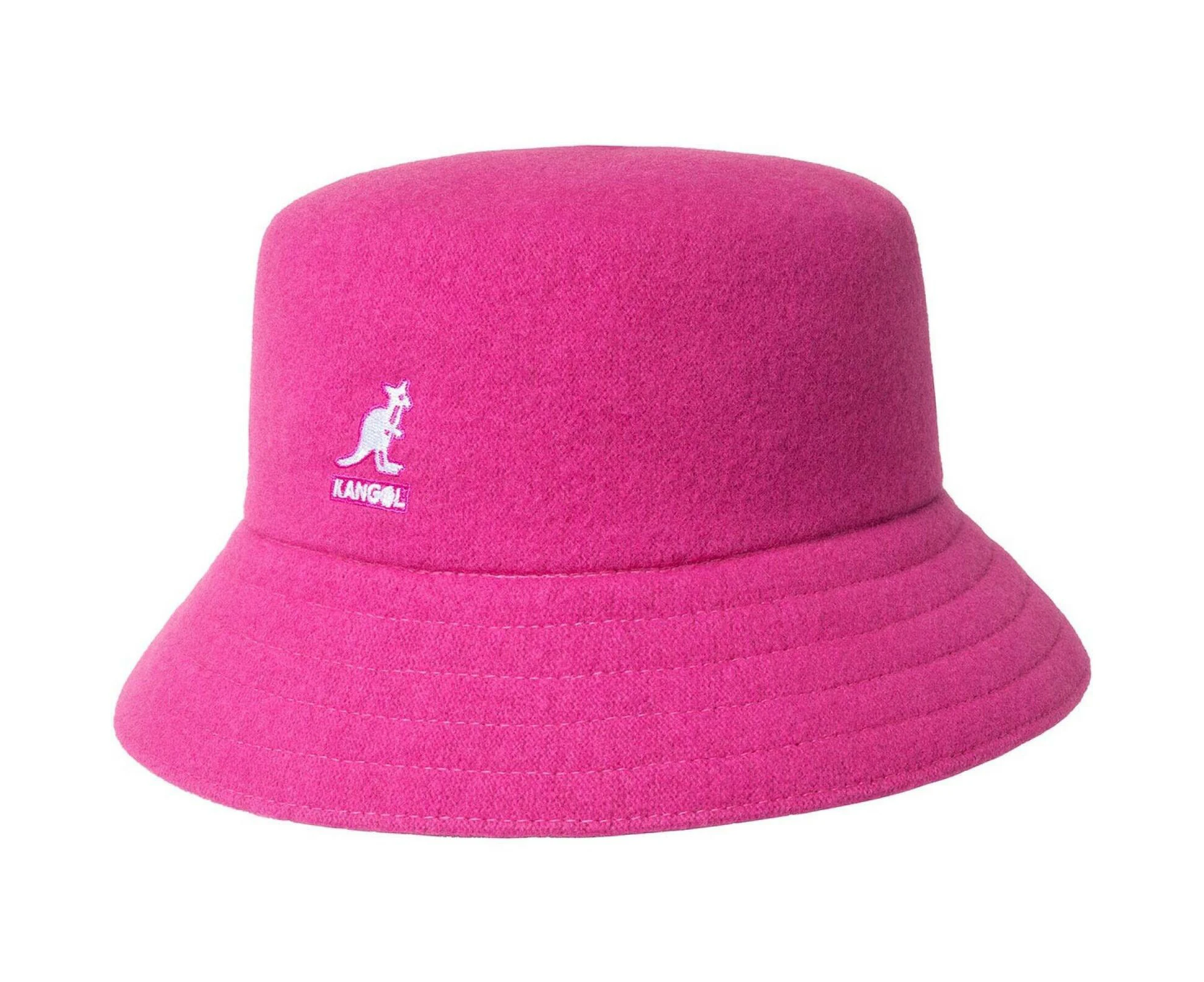 Kangol Mens Lahinch Bucket Hat Warm Winter Cap Outdoor - Electric Pink - S