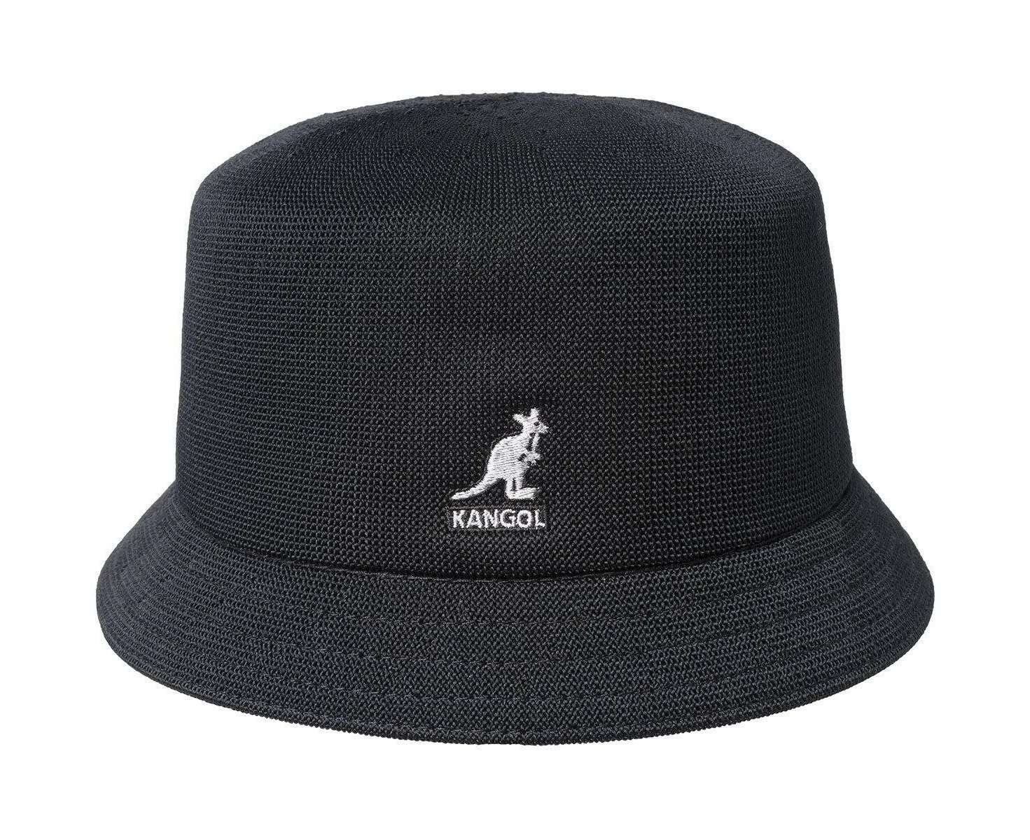 Kangol Tropic Bin Bucket Hat Summer Camping Fishing Beach Cap - Black - XL