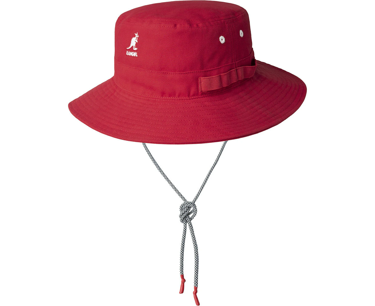 Kangol Utility Cords Jungle Hat Camping Sun Protection Fishing Cap - Red