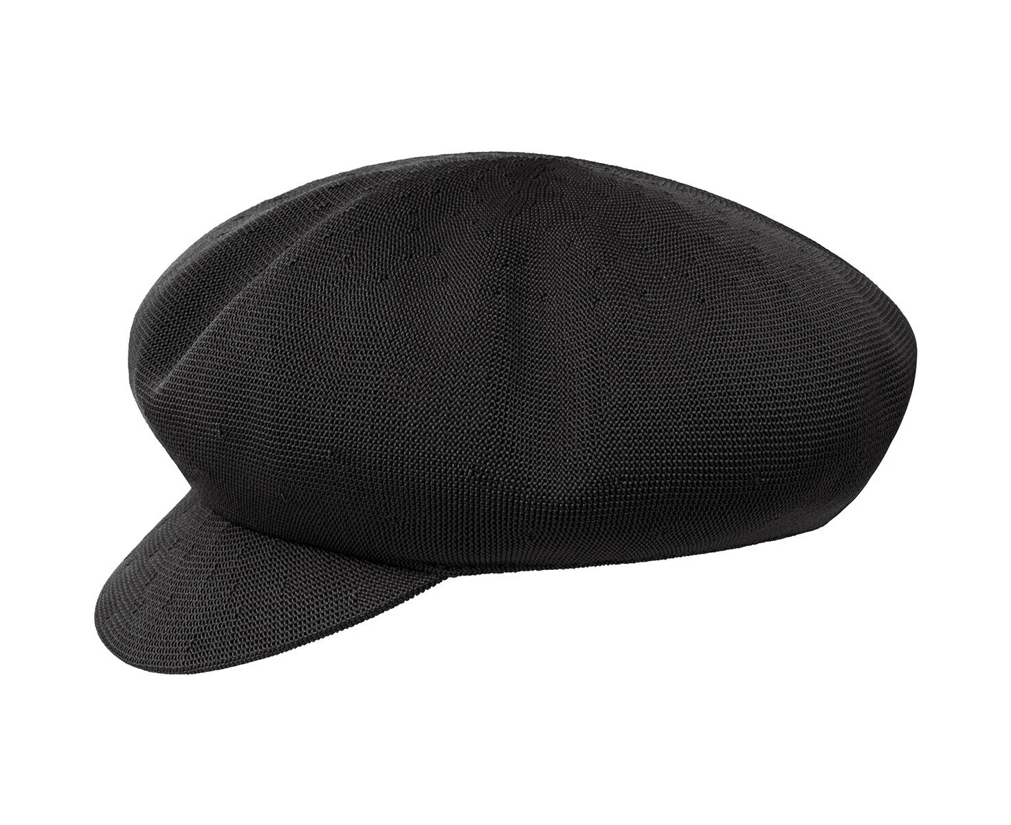 Kangol Tropic Halifax Military Hat Beret Newsboy Flat Cap - Black