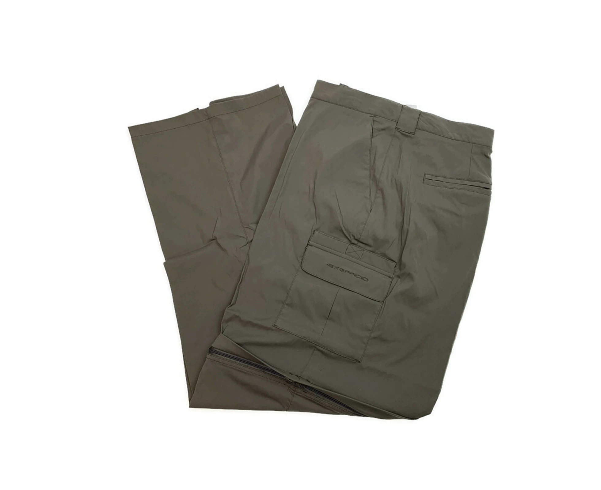 ExOfficio Mens Stretch Explorer Convertible Pants Trousers Hiking Trekking - Dark Cigar