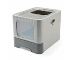 Cat Litter Box Dual Entry - Anko