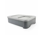 Cat Litter Box Dual Entry - Anko - Grey