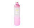 Daily Intake Drink Bottle, 1L  - Anko - Pink