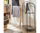 Arch Towel Rail - Anko - Black