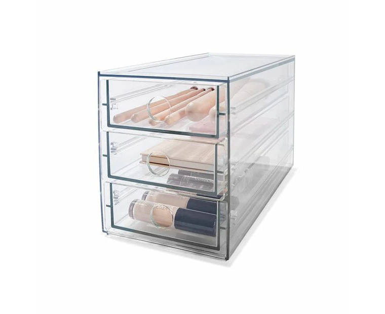 Narrow 3 Drawer Storage - Anko