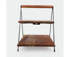 Acacia Serving Stand, 2 Tier - Anko