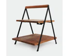 Acacia Serving Stand, 2 Tier - Anko